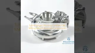 Turbocharger Housing Custom CNC Milling Marine Engines Components