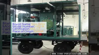 12000 Liters / Hour Transformer Oil Regeneration Machine Remove Moisture