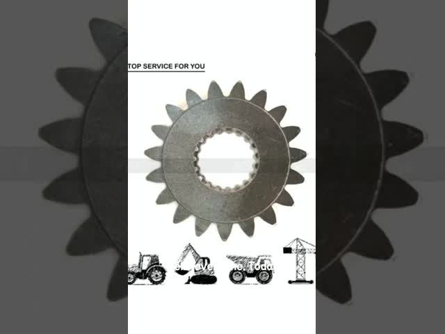 YN32W01007P1 High Precision SK200-5 Excavator Swing 1 Stage Sun Gear for Heavy-Duty Excavator Machinery
