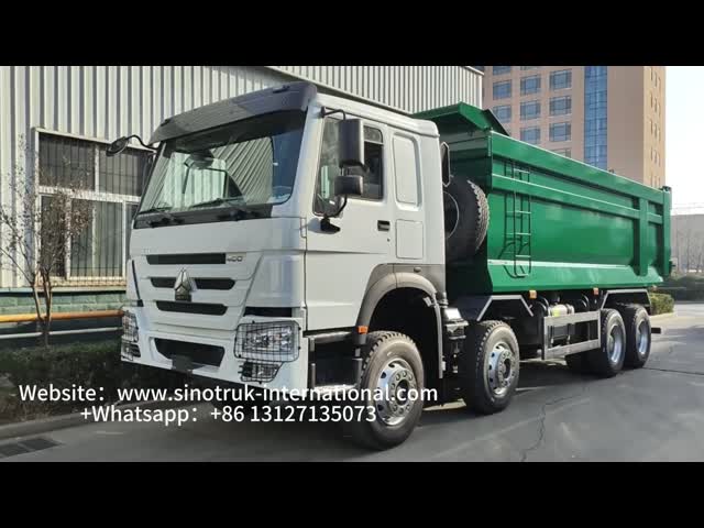 Heavy-Duty 400HP Tipper Dump Truck with 26 Cubic Meter U-Box Payload Capacity