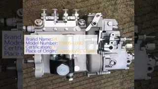 Sany SY235 Excavator Diesel Fuel Injection Pump 6BG1 Engine 8-98175951-0 101605-0390 Replacement Pump Assy Supplier