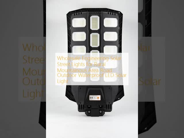 Wholesale Engineering Solar Street Lights for Rural Mountainous Area Road Outdoor Waterproof LED Solar Light