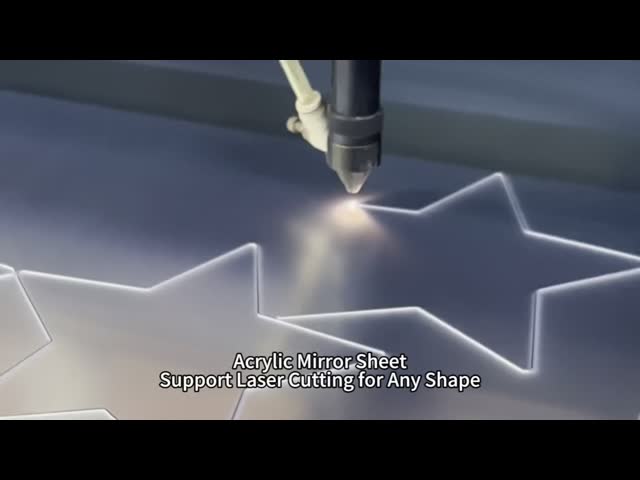 Shatterproof Acrylic Silver Mirror - High Clarity Custom Laser Cut Any Shape for Home Decor & Commercial Use