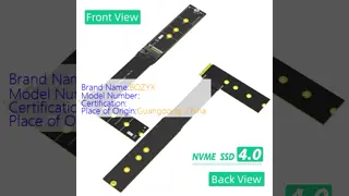 90 Degree M.2 NVMe SSD Extension Cable 64Gbps High Speed