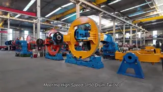 High Speed 3150 Drum Twister Big Cross Section And Long Length Power Cable With Taping