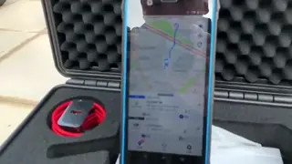 H2L pro Handheld Drone Detector With 100MHz-6GHz 1-3KM Detection Radius 8000mAh Battery