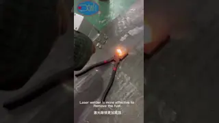 일관된 수동 절단 강철 금속을 위한 소형 섬유 레이저 광속 용접공 1000w