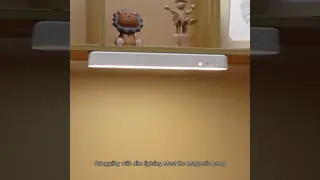 Modern Touch LED Reading Lamp with Remote Control Night Lights Hanging Magnetic Cabinet Table Lamps