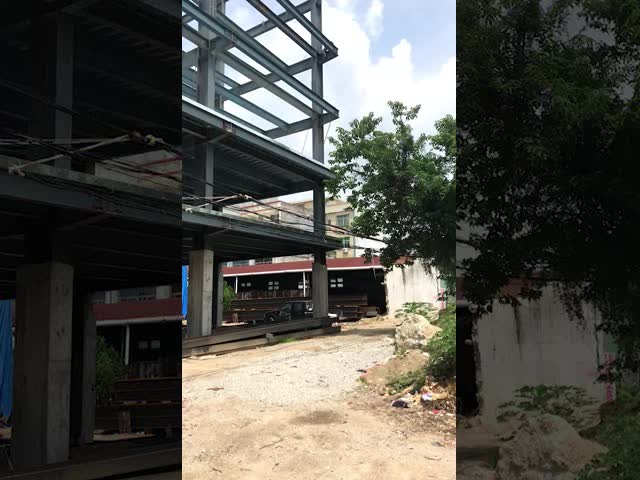 Lightweight Prefab Steel Workshop Steel Structure Roof Warehouse Steel Structure Shed for Welding Processing