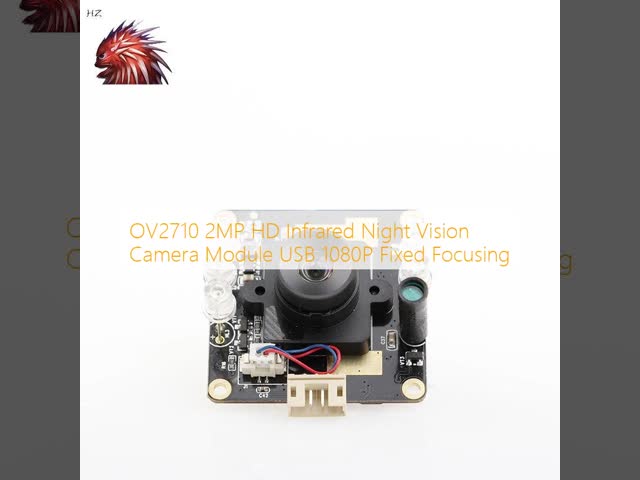 OV2710 2MP HD Infrared Night Vision Camera Module USB 1080P Fixed Focusing