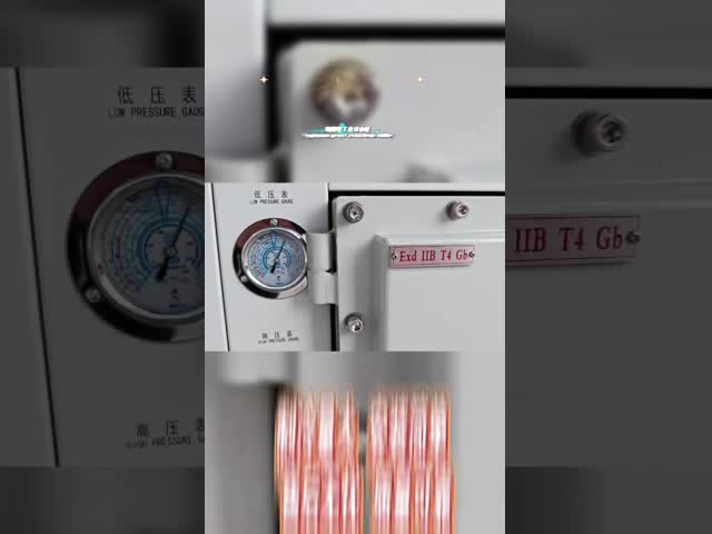 Compact 100 Ton Air Cooled Chiller 200HP Explosion Proof With Overload Protection