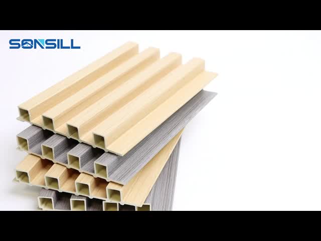 waterproof Interior WPC Wall Panel for Indoor Wall Decoration Easy Installation and Maintenance Free