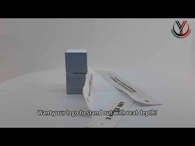 Clothing Custom 3M Reflective Labels Printed With Black Ink Logo