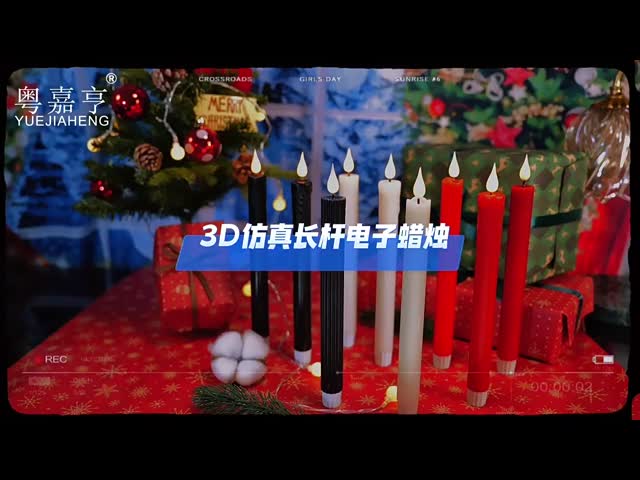 Remote Control Set Of 2 Candles White Real Wax Flameless Flickering Candles With Moving Flame