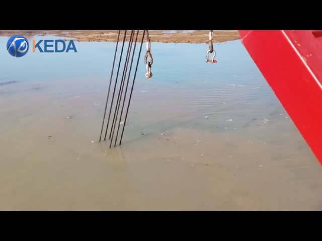 26 Inch Cutter Suction Dredger with Spud Carriage System for 6-15m Dredging Depth