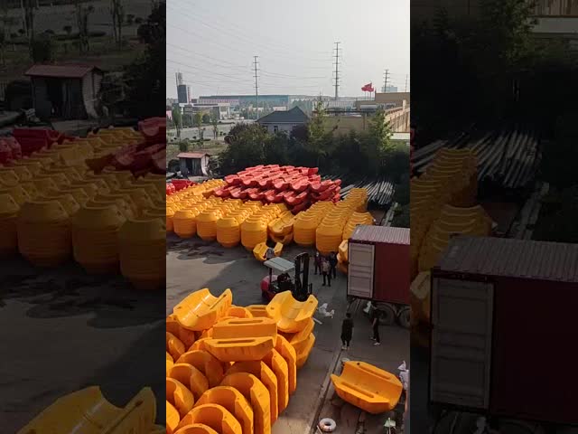 Heavy Duty Pipeline Floats UV Resistant Long Service Life Weatherproof