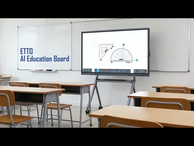 55/65/75/86/98/110 Inch  All-in-One 48MP High Brightness Smart Interactive White Board For Education