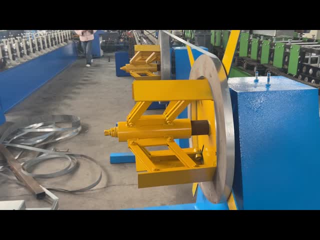High Speed Hydraulic Punching T38X24 Main T Grid Cold Roll Forming Machine