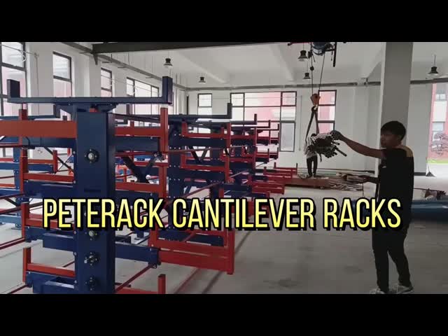 Warehouse Cantilever Racking System with CE Certification - Heavy Duty for Long Workpieces Storage