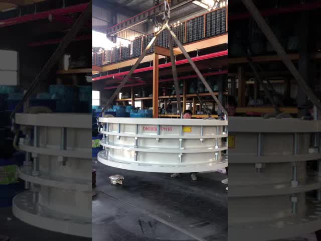 Carbon Steel Dn2000 Pn16 Double Flange Valve Pipe Metal Expansion Limit Disassembly Joint
