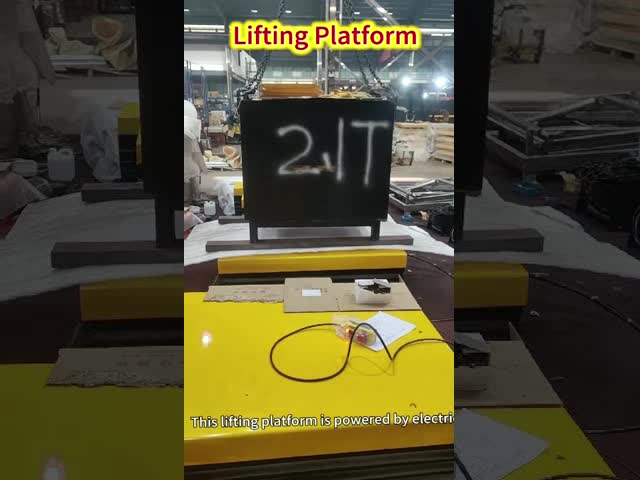 Hydraulic Fixed Industrial Scissor Lift 2.5m 2 Ton Stationary Scissor Lift