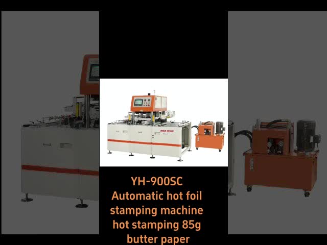 1150 - 1500s/h Automatic Hot Foil Stamping Machine Max. Stamping Pressure 10Tons