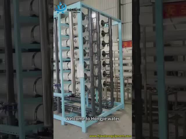 High Capacitiy 165m3/H Reverse Osmosis Water Treatment Plant Stable Performance