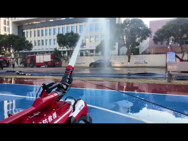 Fire Rescue Robot with All-terrain Operation All-weather Operation and Dynamic Obstacle Avoidance for Emergency Response