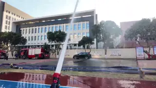 Fire Rescue Robot with All-terrain Operation All-weather Operation and Dynamic Obstacle Avoidance for Emergency Response