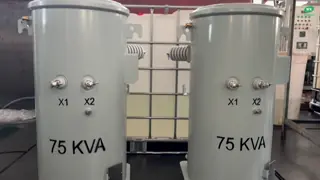 ANSI IEEE Standards 75KVA Single Phase Pole Mounted Transformer Oil Immersed 6900V to 460V UL cUL Certified