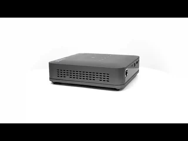 Portable DLP 3D Smart Projector with 1080P Resolution, Android 9.0 OS, and Built-in Battery for Anytime Anywhere Viewing