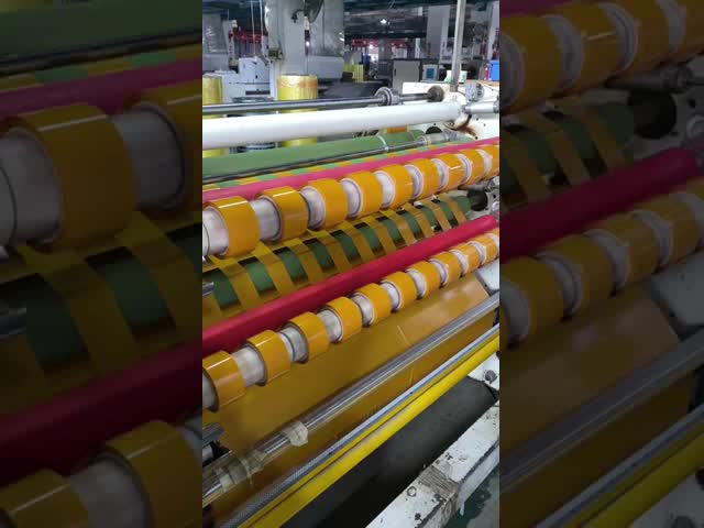 Custom Self Adhesive Logo Coloured Tape With Wrap For Amazon 6 Rolls