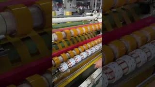 Custom Self Adhesive Logo Coloured Tape With Wrap For Amazon 6 Rolls