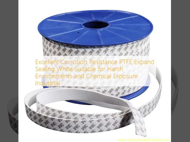 Excellent Corrosion Resistance PTFE Expand Sealing White Suitable for Harsh Environments and Chemical Exposure Industrial