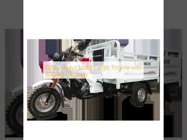 150cc Heavy Load Cargo Tricycle with 3000kg Capacity