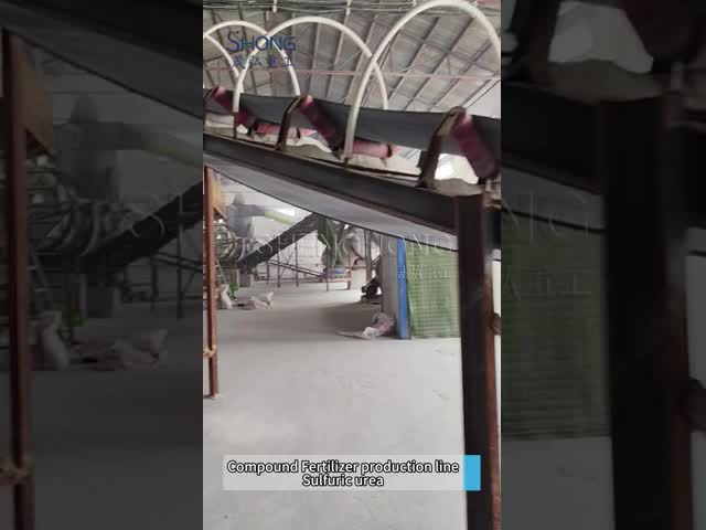 NPK Fertilizer Production Line 2-5mm Granules 380V PLC Control