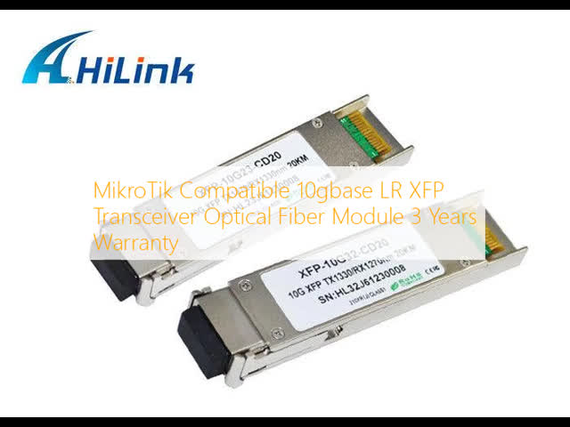 MikroTik Compatible 10gbase LR XFP Transceiver Optical Fiber Module 3 Years Warranty