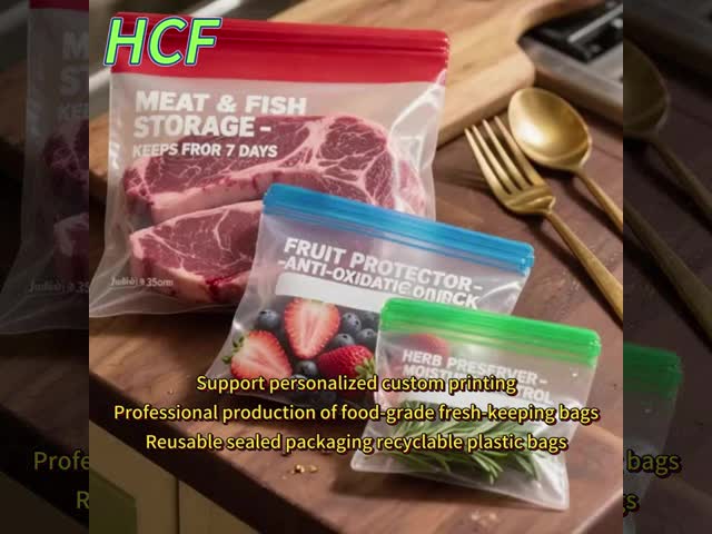 PE AL Plastic Vacuum Food Preservation Bag Suitable for Storing Fresh Melon Fruit Vegetable Meat Packaging Products