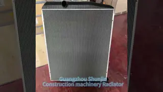 TMY CAT 735B 740B Water Tank Radiator For Crawler Excavator Perkins Engine 332-4567