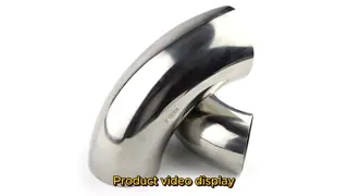 Stainless Steel Pipe Fittings 90 Degree LR BW Elbow OD 3