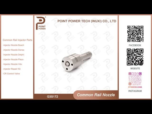 G3S172 Diesel Engine Fuel Injector Nozzle for DENSO Injector 295050-3520  S0004 6628+01 Applied Engine SDEC