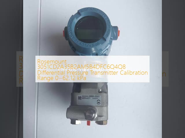 Rosemount 3051CD differential pressure transmitter 3051CD2A35B2AM5B4DFC6Q4Q8 output model 4~20mA