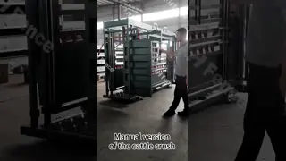 Heavy Duty Automatic Manual Cattle Crush With Weighing Scale