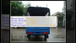 Heavy Loading Chinese 3 Wheeler With Cabin / Three Wheel Cargo Tricycle