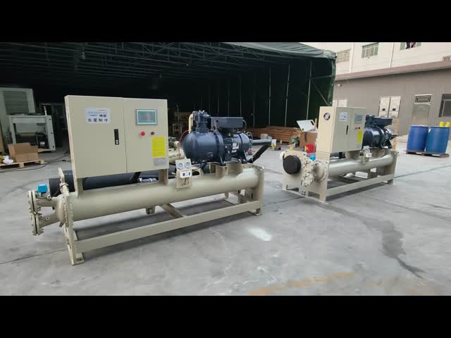Dedicated chiller for aquaculture industry