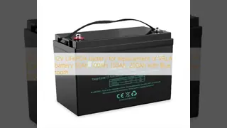 12V LiFePO4 battery for replacement of VRLA battery 50Ah, 100Ah, 150Ah, 200Ah with Blue tooth