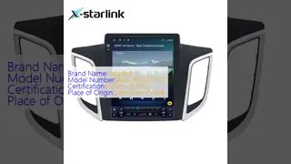 9.7 Inch Car DVD Player GPS Android Multimedia Player For Hyundai IX25 2014-2017