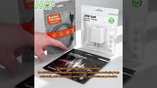 Customized Logo Reusable 3sided Sealed Plasticbag Moistureproof Anti static Protection 3C Accessories Pouch Holographic Mylarbag