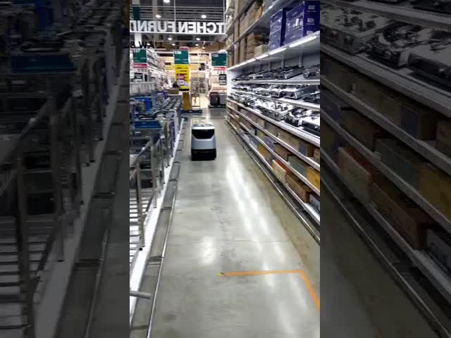 Heavy-duty robot vacuum and scrubber designed for high-traffic commercial areas like airports and malls