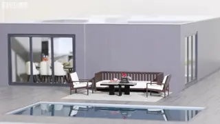 Modern Architectural Scale Model - Deluxe Edition with Detailed Interior & Exterior Design